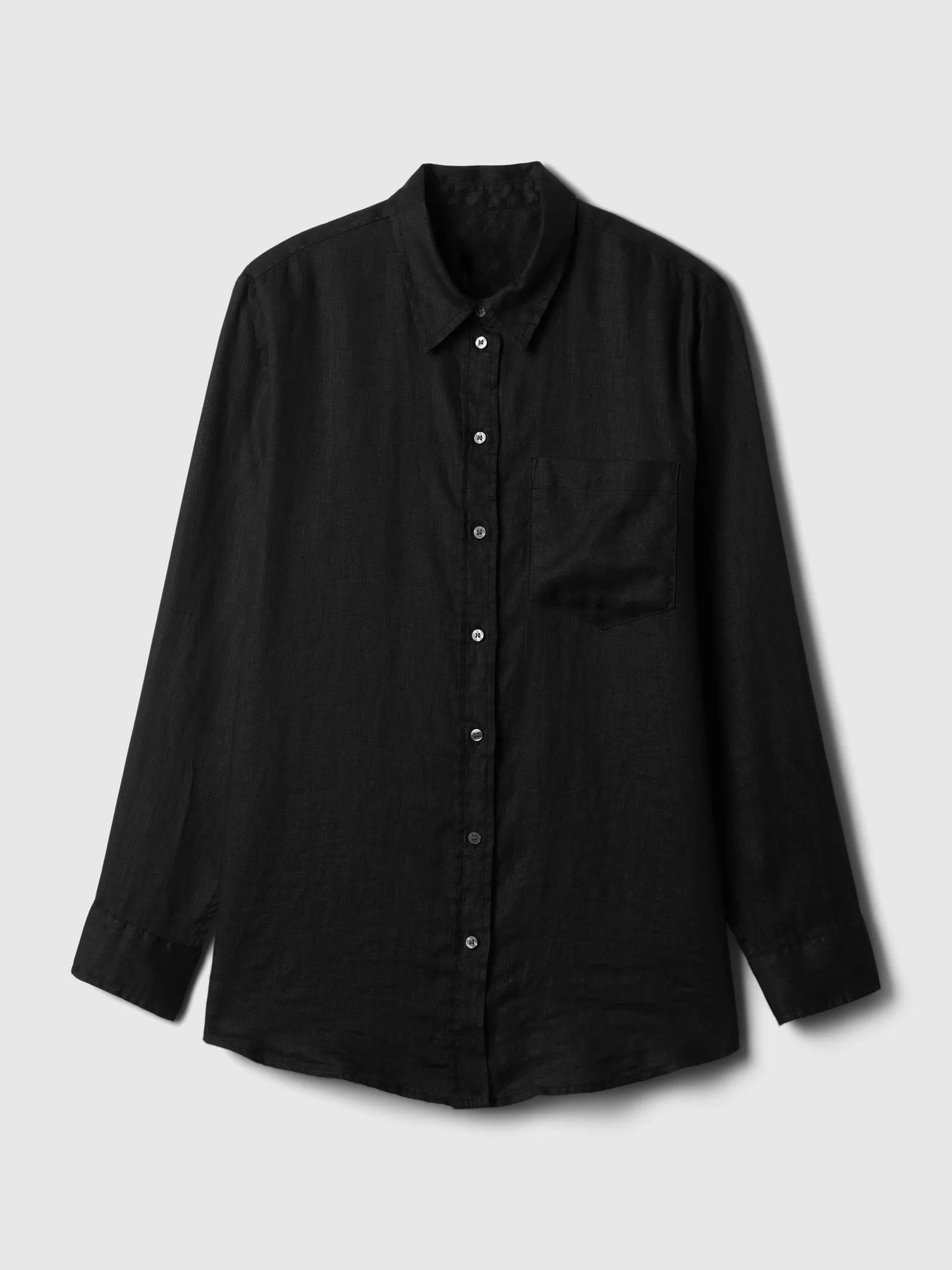 100% Linen Boyfriend Shirt