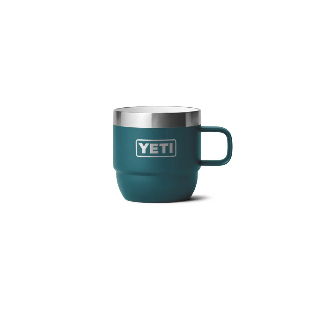 21071502578 TAZA RAMBLER 6oz STACKABLE 2 PIEZAS AGAVE TEAL MARCA YETI