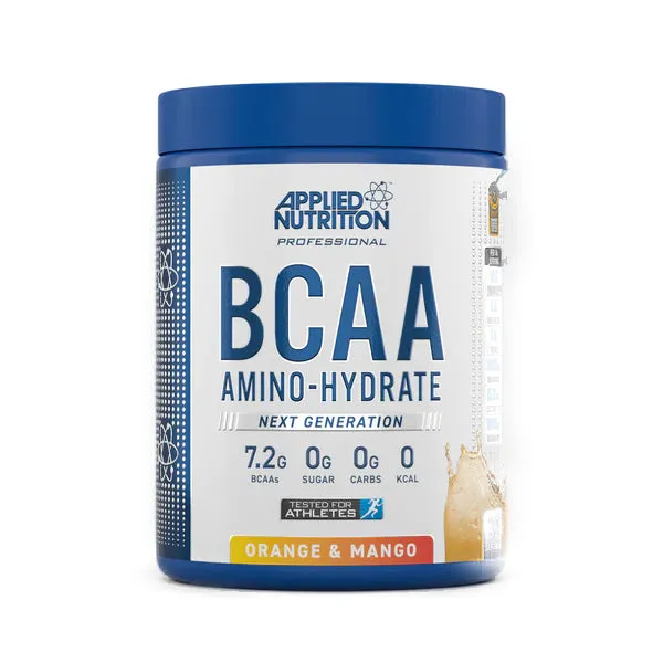 BCAA Amino Hydrate Drink Mix Orange Mango 450 Grams