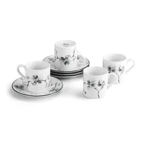 Black Orchid Demitasse