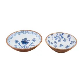 Blue Floral Bowl