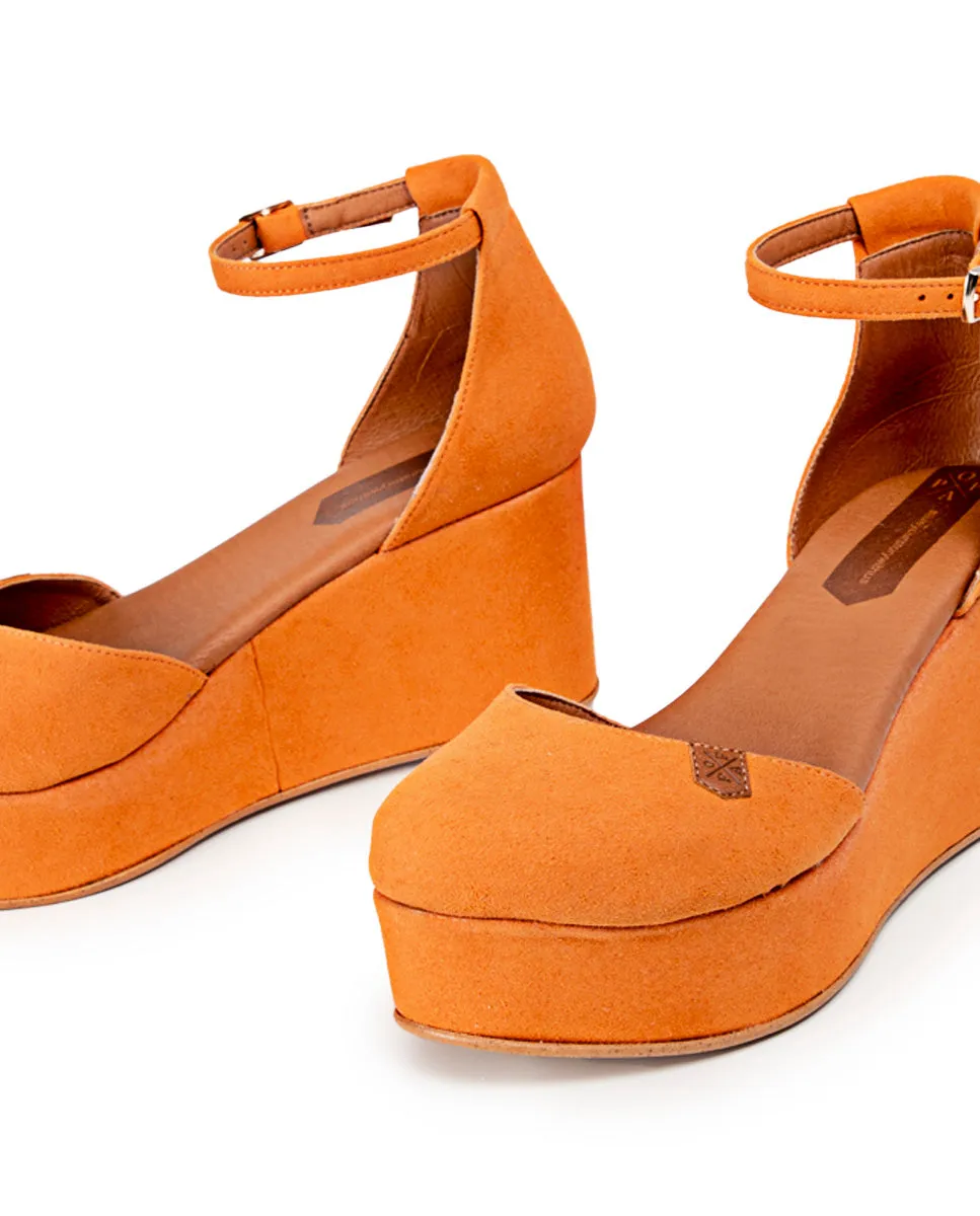 Cua Baja Cantalar Suede Naranja