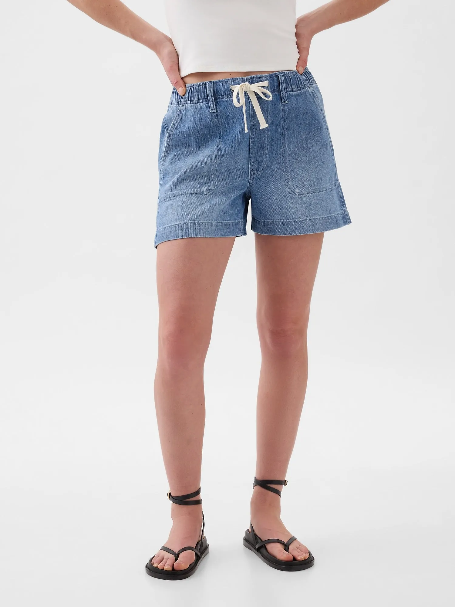 Denim Easy Shorts