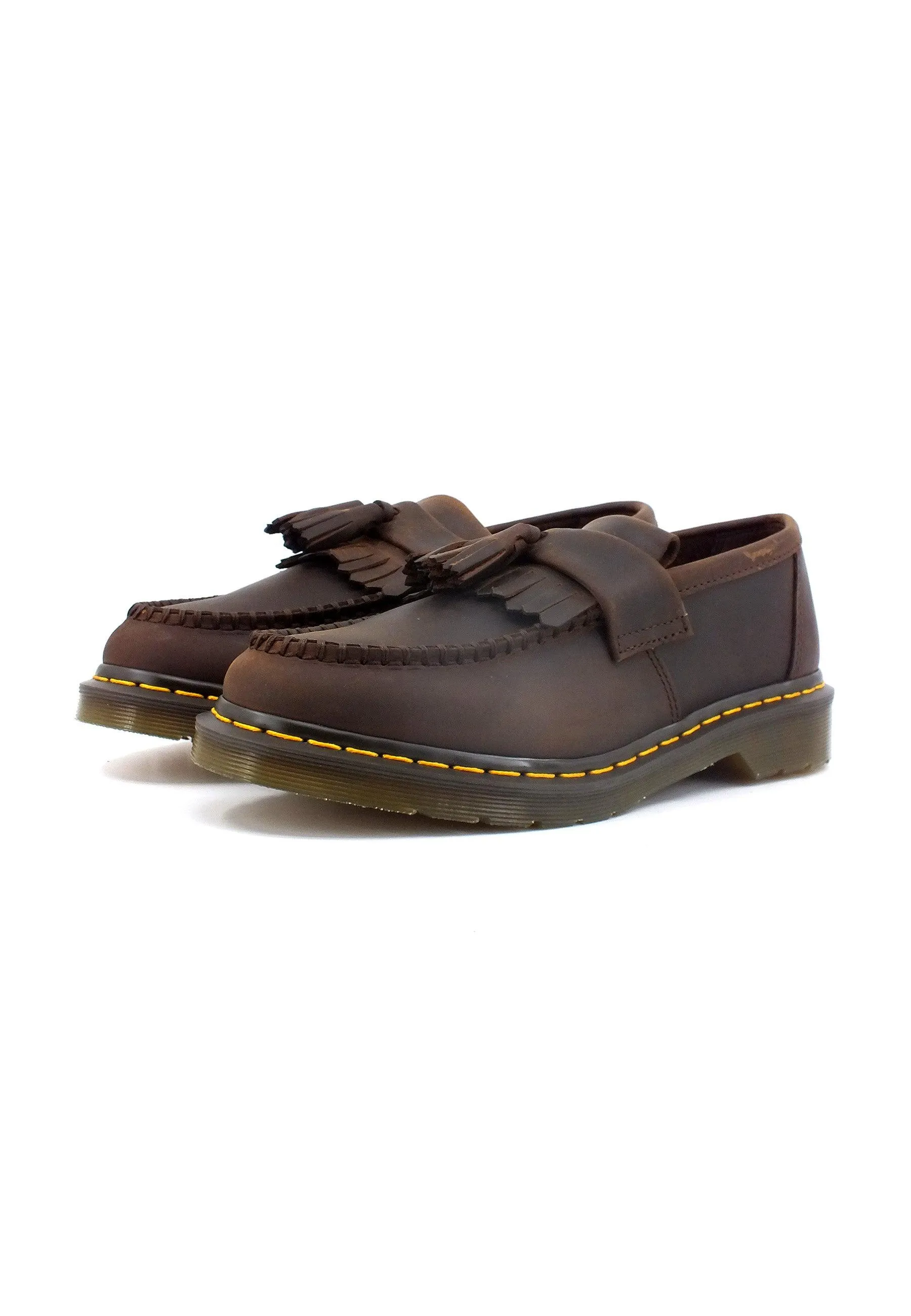 DR. MARTENS Crazy Horse Mocassino Uomo Dark Brown ADRIAN-30917201