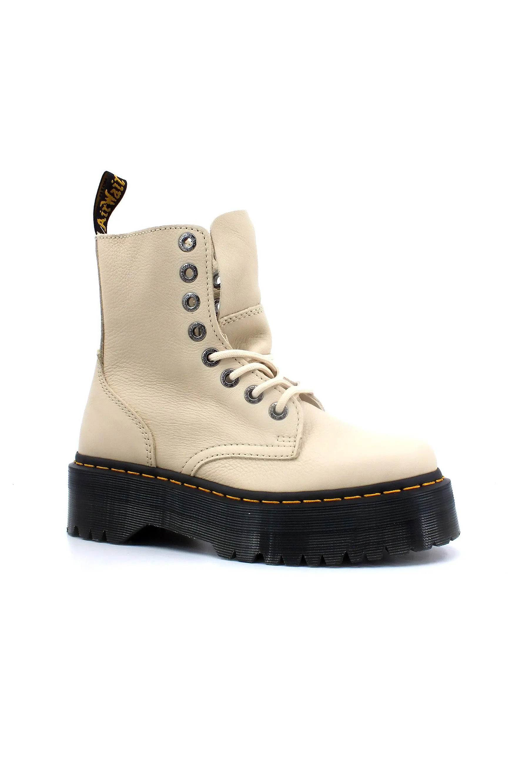 DR. MARTENS Pisa Stivaletto Anfibio Donna Beige JADONIII-26378292