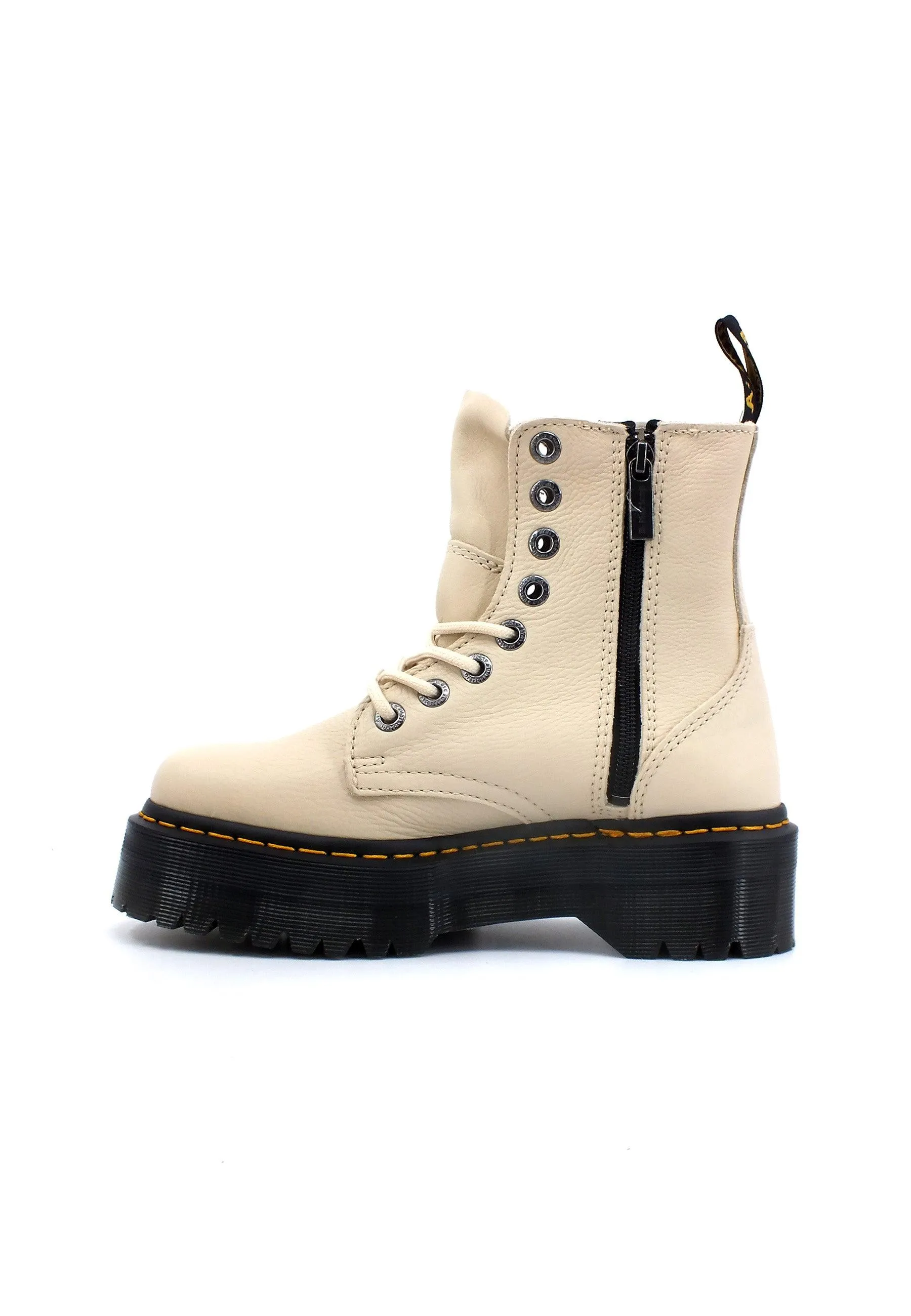 DR. MARTENS Pisa Stivaletto Anfibio Donna Beige JADONIII-26378292