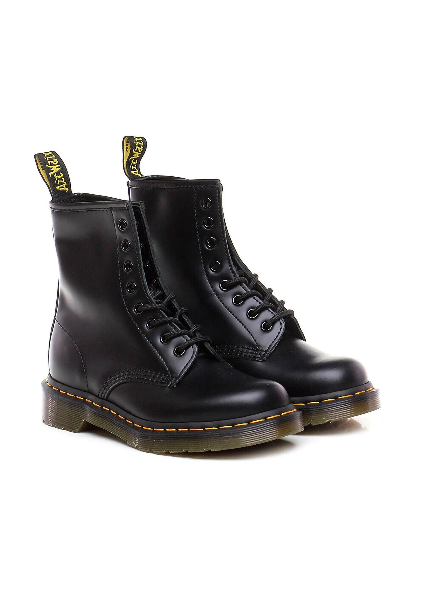 DR. MARTENS Stivaletto Anfibio Smooth Donna 8 Fori Black 1460-11822006