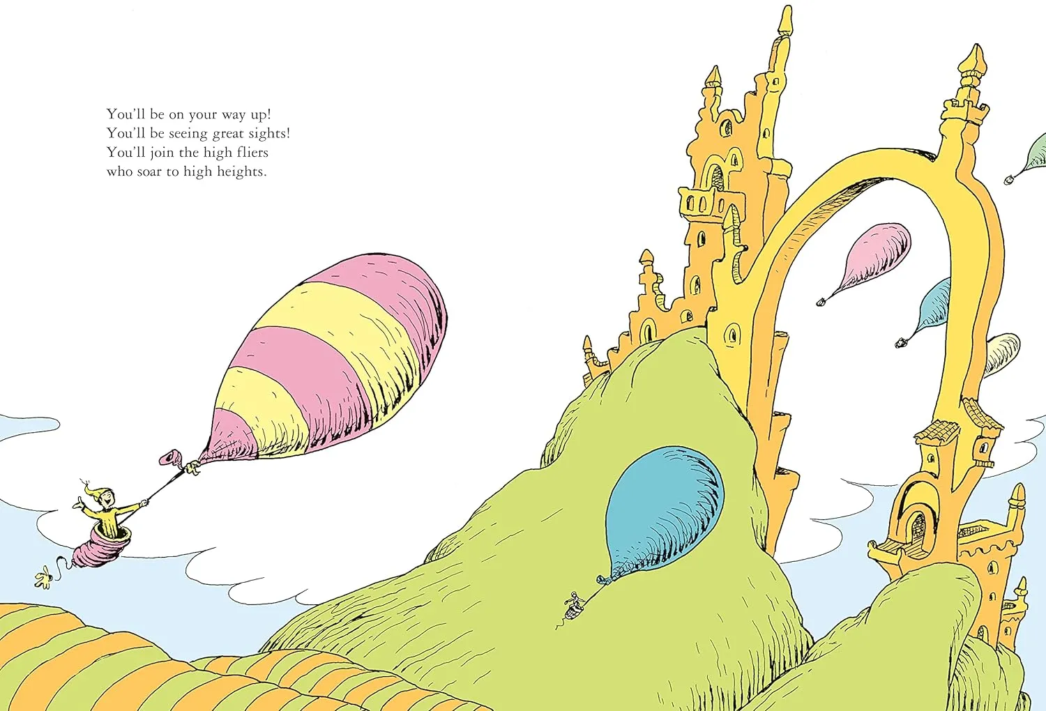 Dr. Seuss Oh, the Places You'll Go! Hardcover Book