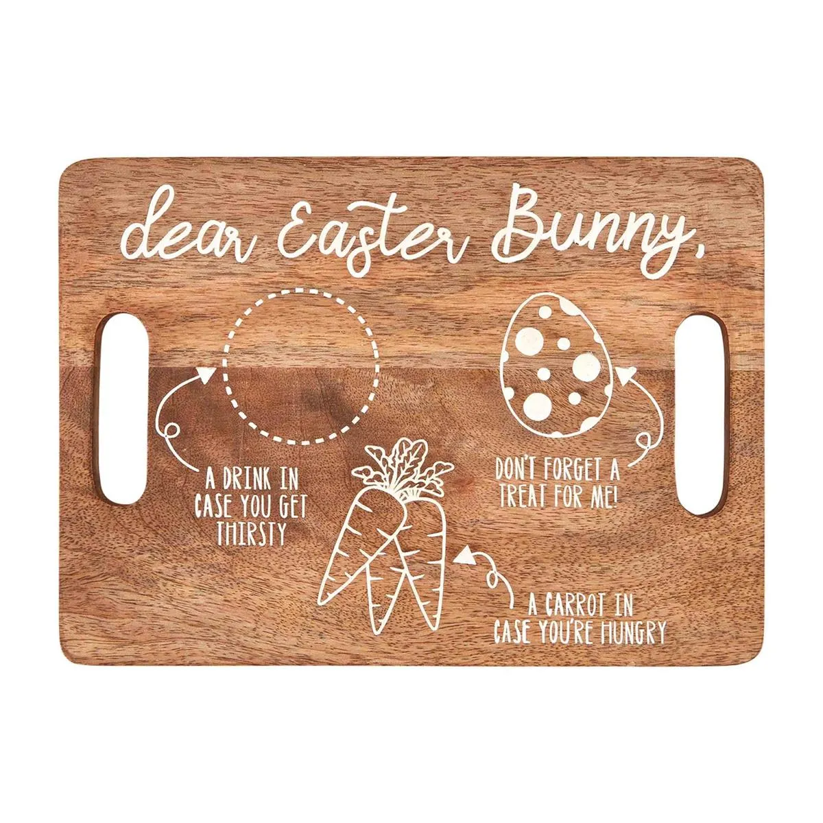 Easter Bunny Treat Tray