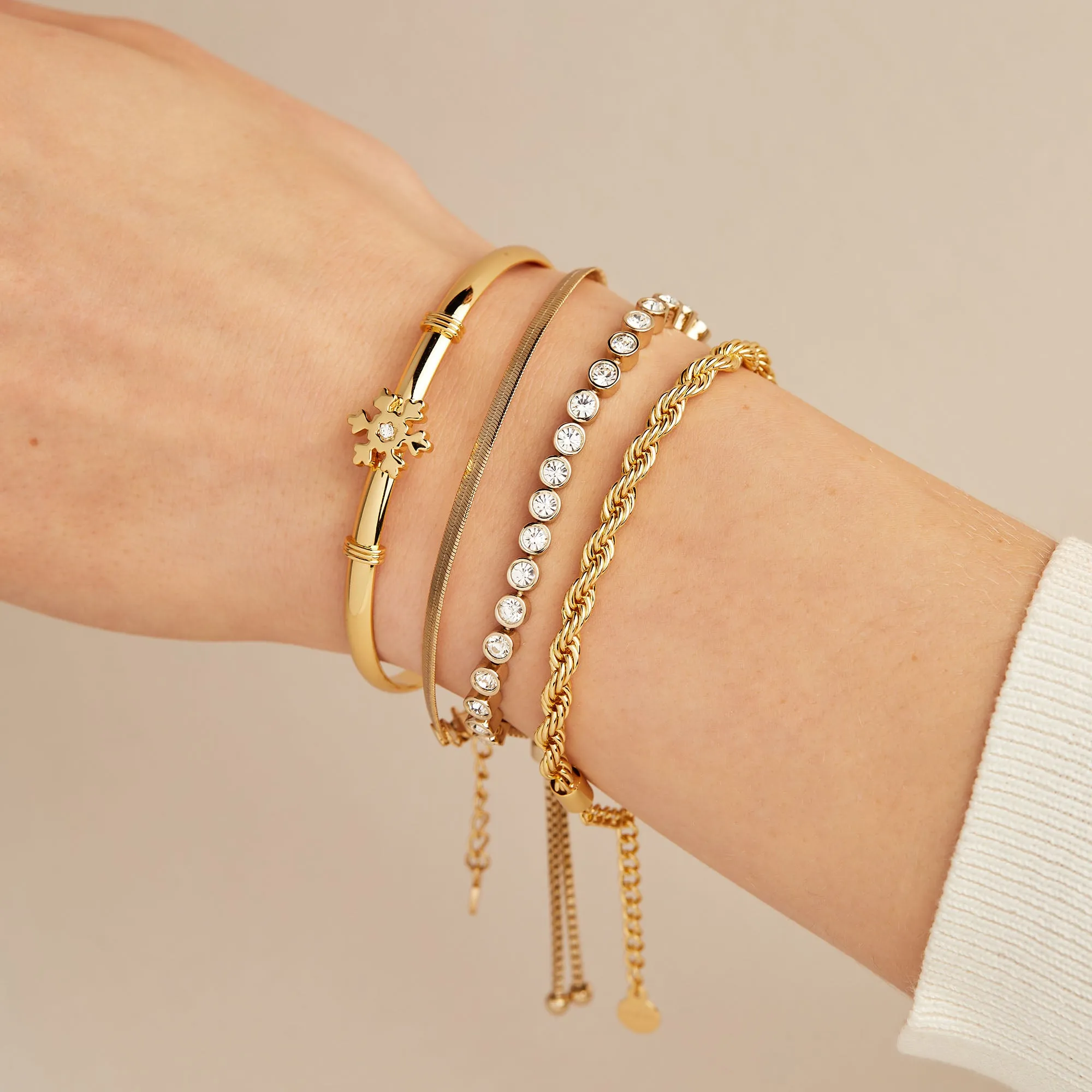 Everyday French Rope Chain Bracelet