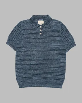 Far Afield RENARD Polo Navy Iris/Allure Blue