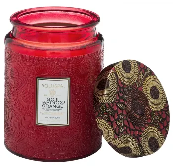 Goji Tarocco Orange Large Jar Candle