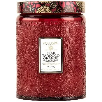 Goji Tarocco Orange Large Jar Candle