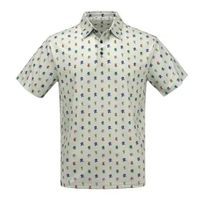 Grateful Dead | Performance Polo | Grey Dancing Bears