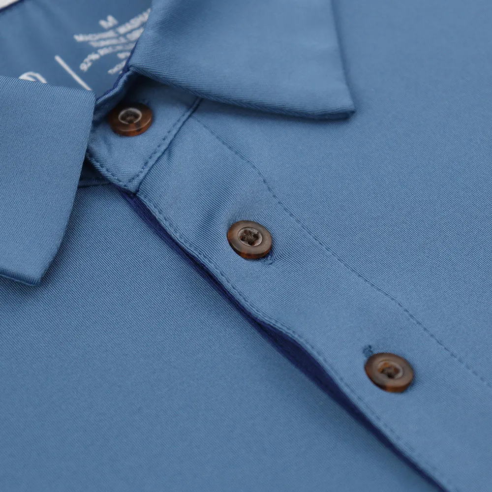 Grateful Dead | Performance Polo | Light Blue with Blue Bear