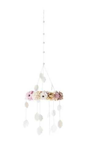 Greige Baby Wool Felt Mobiles