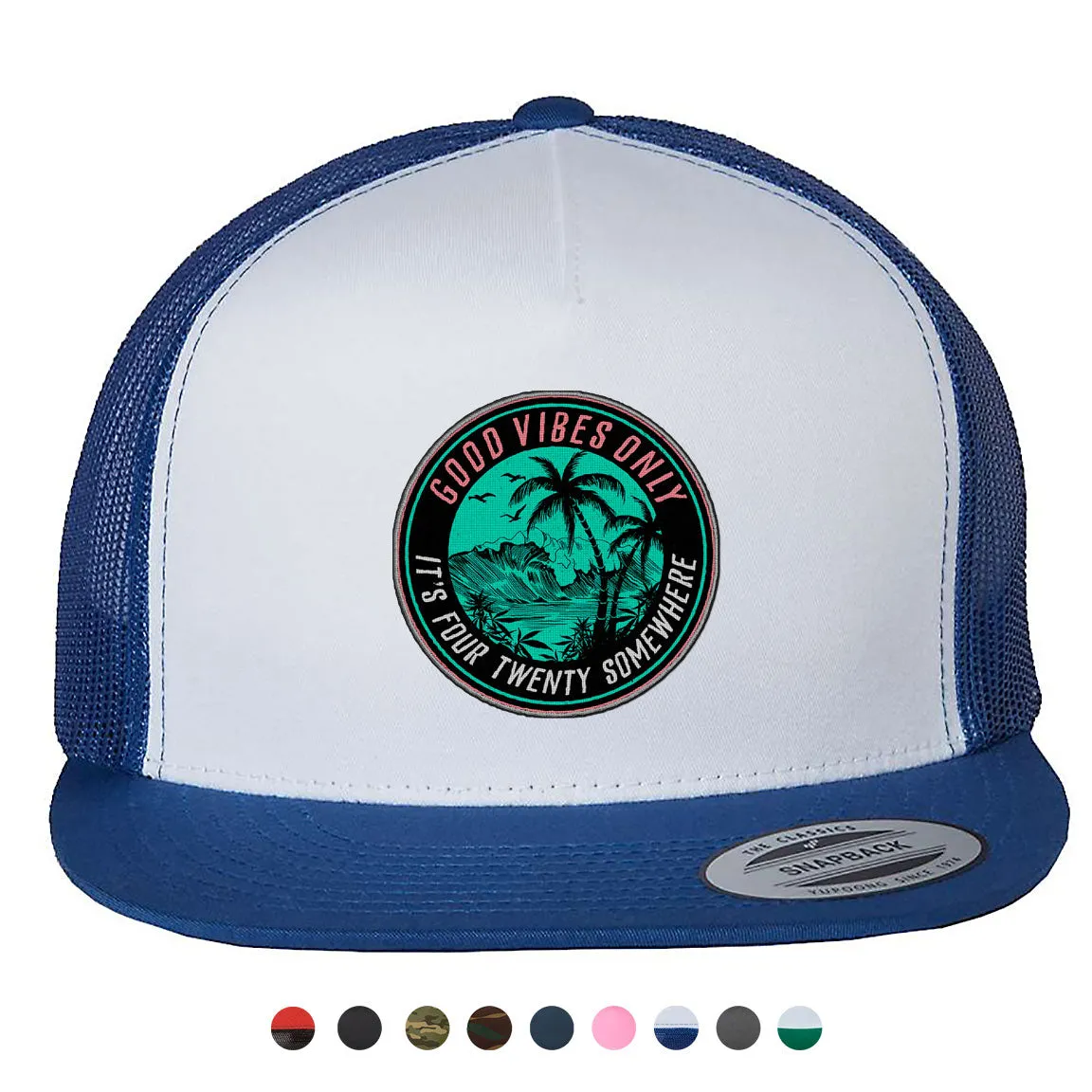 It's 420 Somewhere Snapback Hat