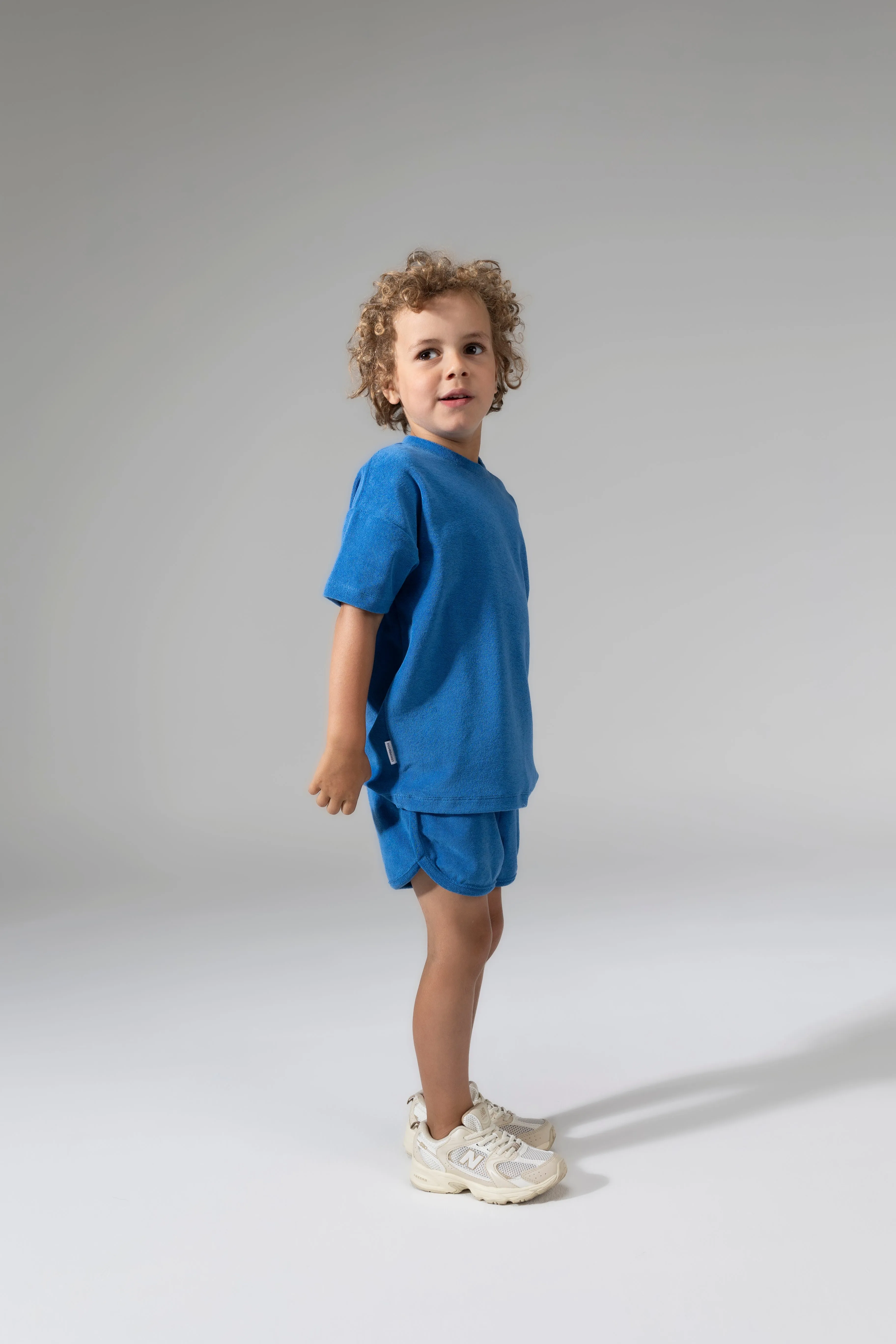 Kinder Short Strong Blue