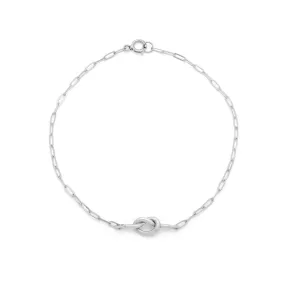 Love Me Knot Bracelet | Silver