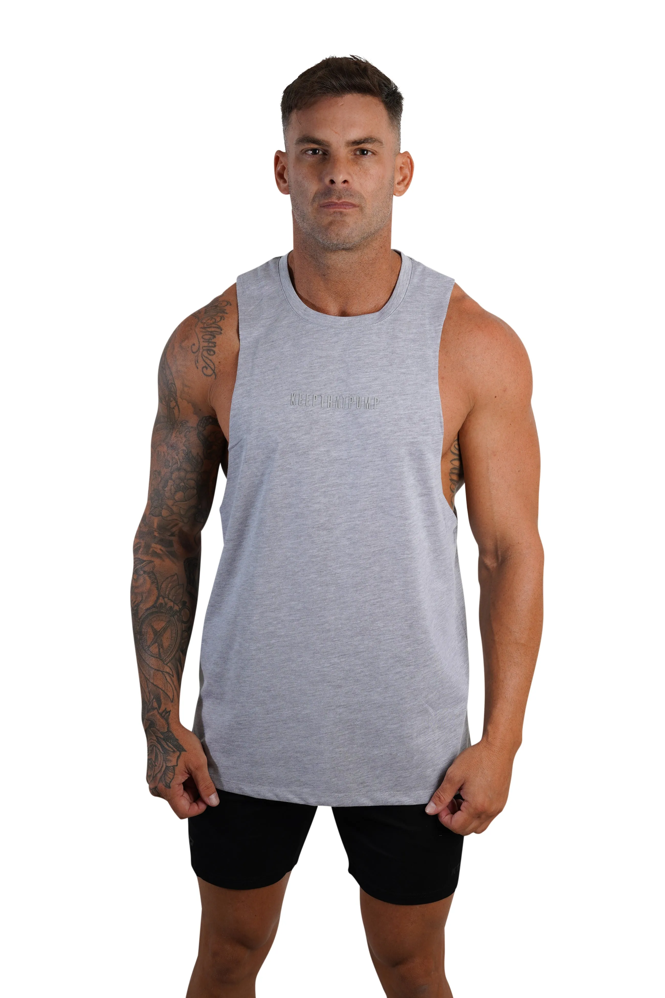 Muscle Tank - Light Grey