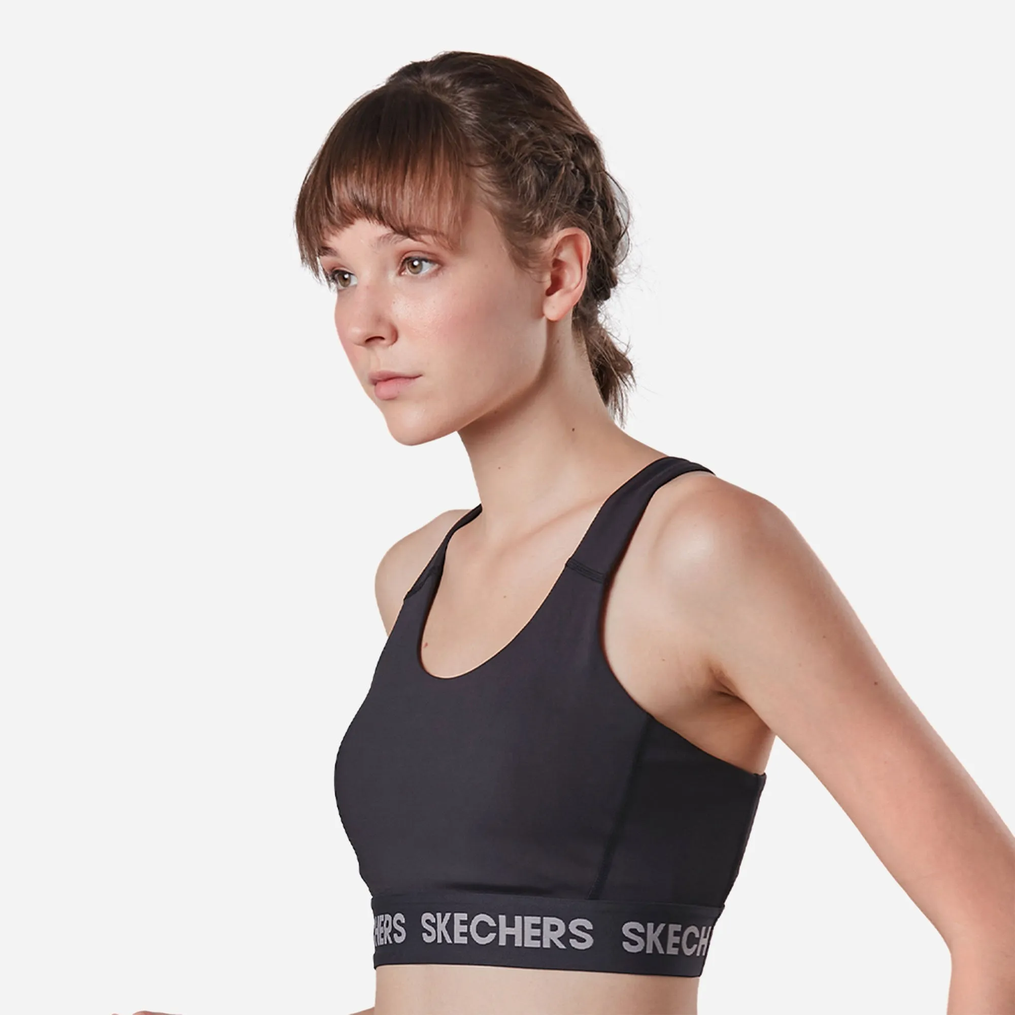 Áo Bra Tập Luyện Nữ Skechers Performance - Đen