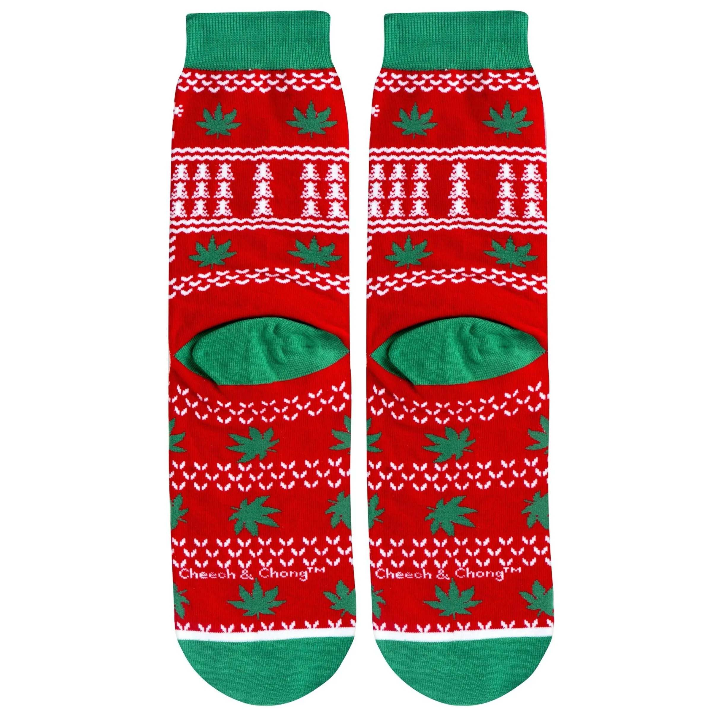 Odd Sox Cheech & Chong Sweater - Mens Crew Straight Socks