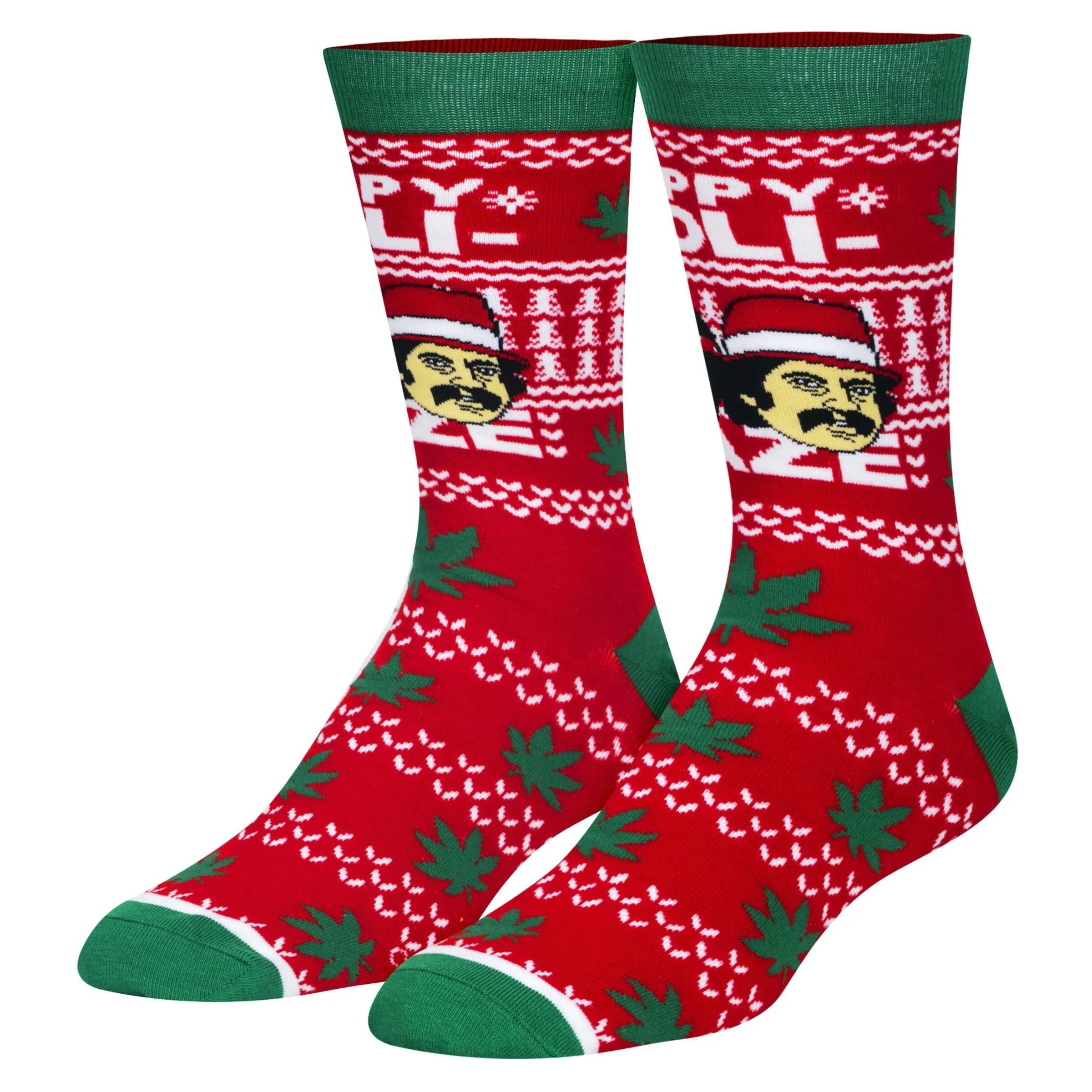 Odd Sox Cheech & Chong Sweater - Mens Crew Straight Socks