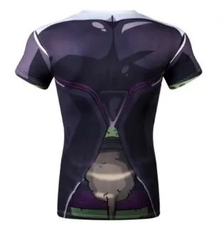 Perfect Cell Dragon Ball Z Short Sleeve Compression Rash Guard