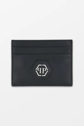 Philipp Plein Black Credit Card Holder