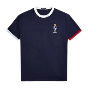 Polo Ralph Lauren Classic Fit Polo Bear Jersey Ringer T-Shirt