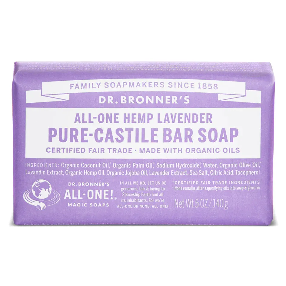 PURE-CASTILE HEMP BAR SOAP