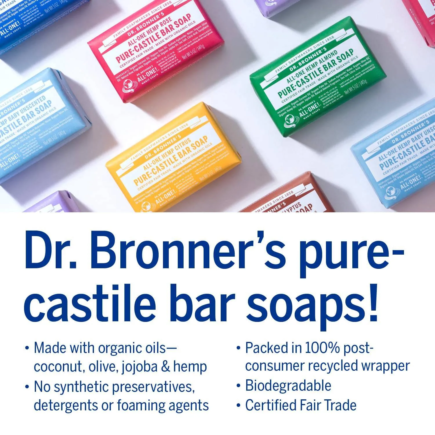 PURE-CASTILE HEMP BAR SOAP