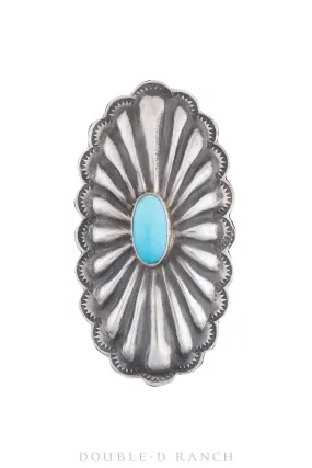 Ring, Concho, Turquoise, Hallmark, Contemporary, 1284