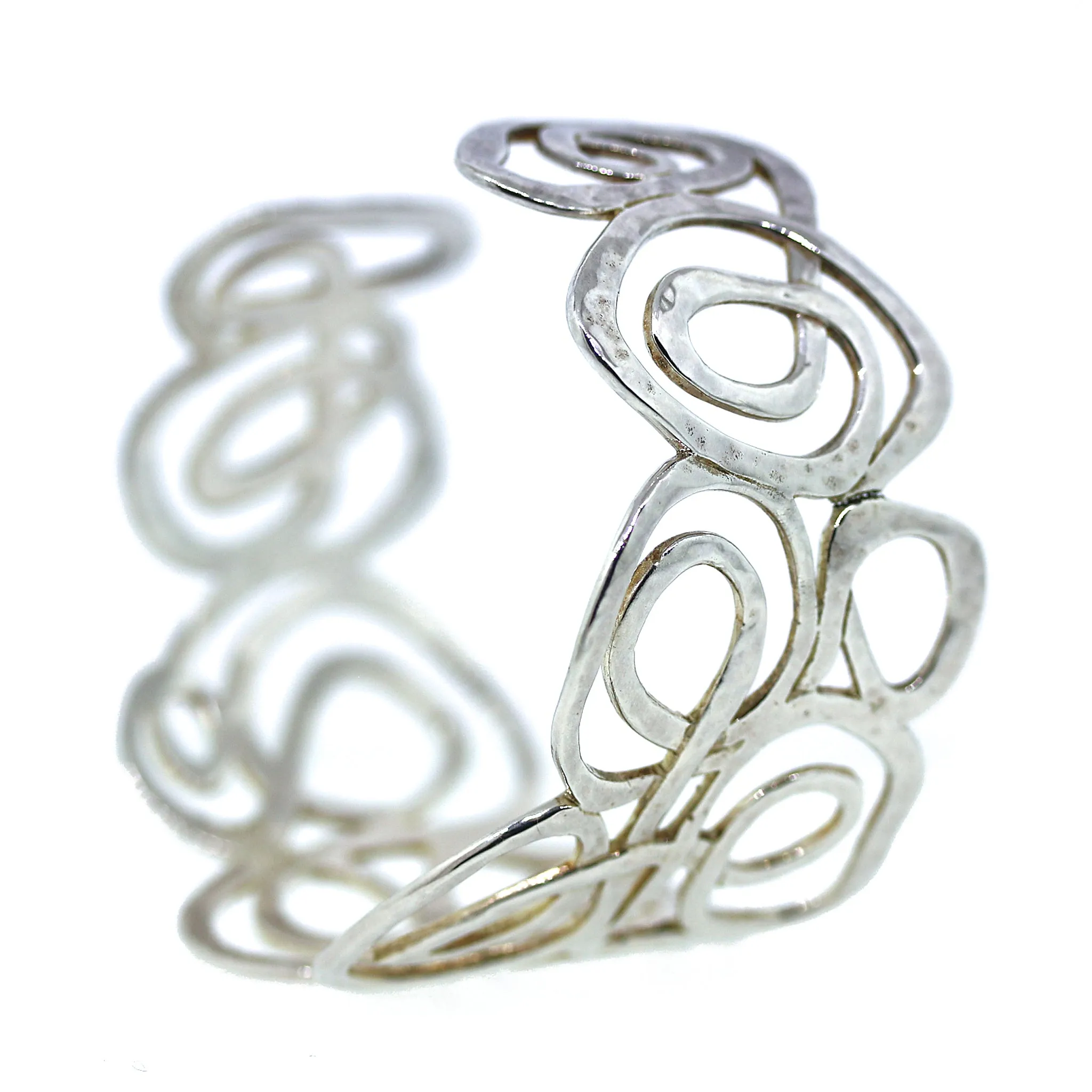 Robert Lee Morris Swirl Open Cuff Bracelet