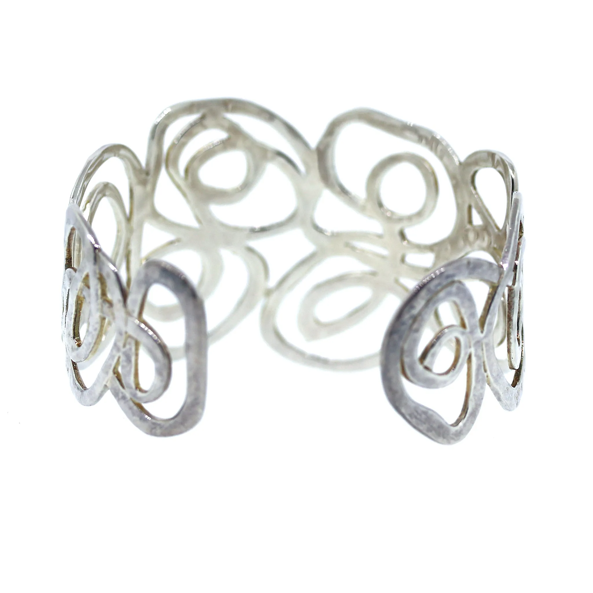 Robert Lee Morris Swirl Open Cuff Bracelet