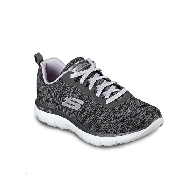 Scarpe da Donna SKECHERS - Art. 12753/BKLV Colore black-lavender sneakers