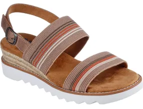 Skechers 113863 Desert Kiss Hi Tea Time Womens Slingback Sandal