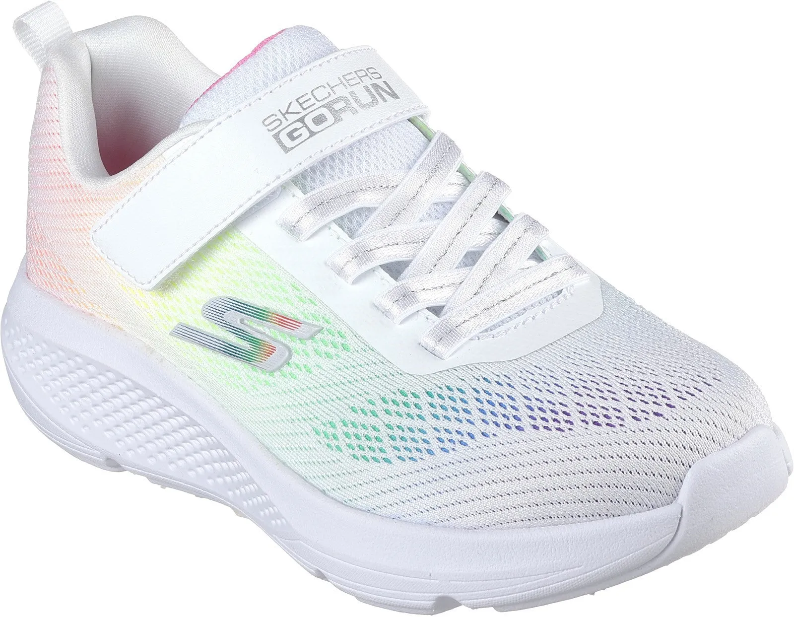 Skechers 303922L Go Run Elevate Ombre Sprint WMLT White