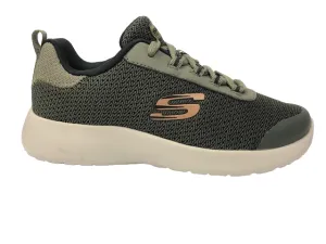 Skechers Dynamight 97771L OLV olive green children's sneakers