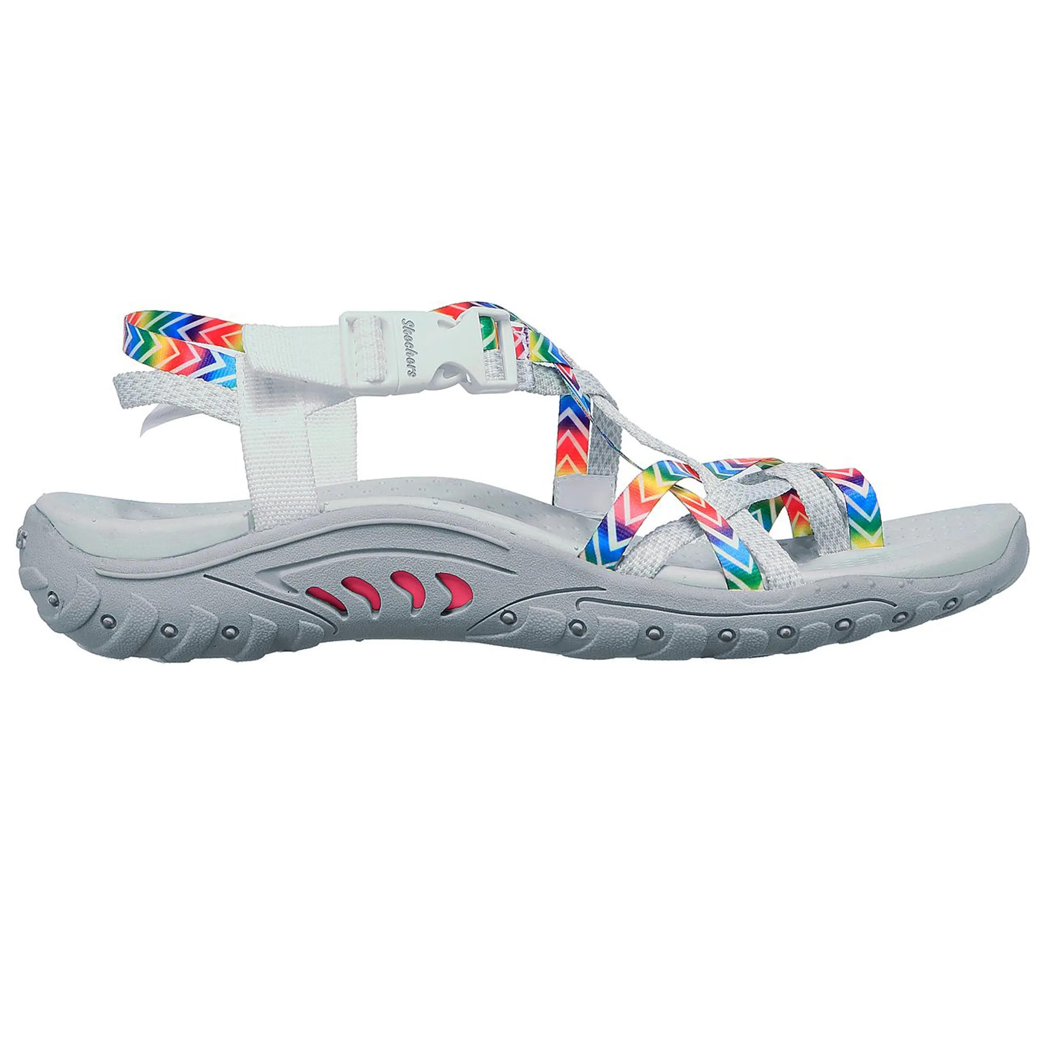 Skechers Women's 163289 Reggae Bright Direction Sandals