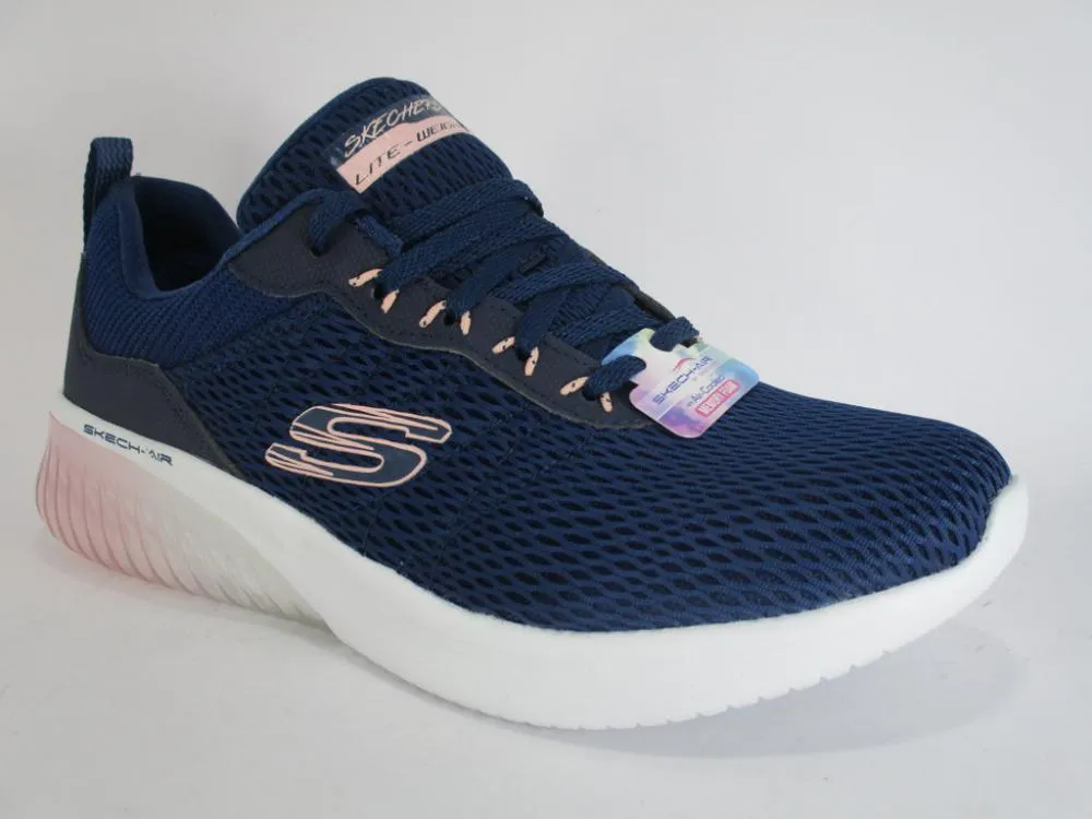 Skechers women's fitness shoe Skech Air Ultra Flex 13290 NVPK navy