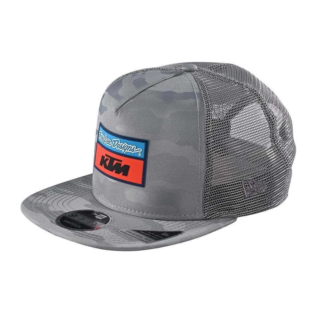 TLD KTM Team Camo Snapback Gray