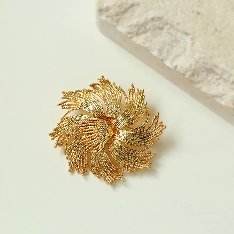 Vintage Fireworks-Shape Brooch