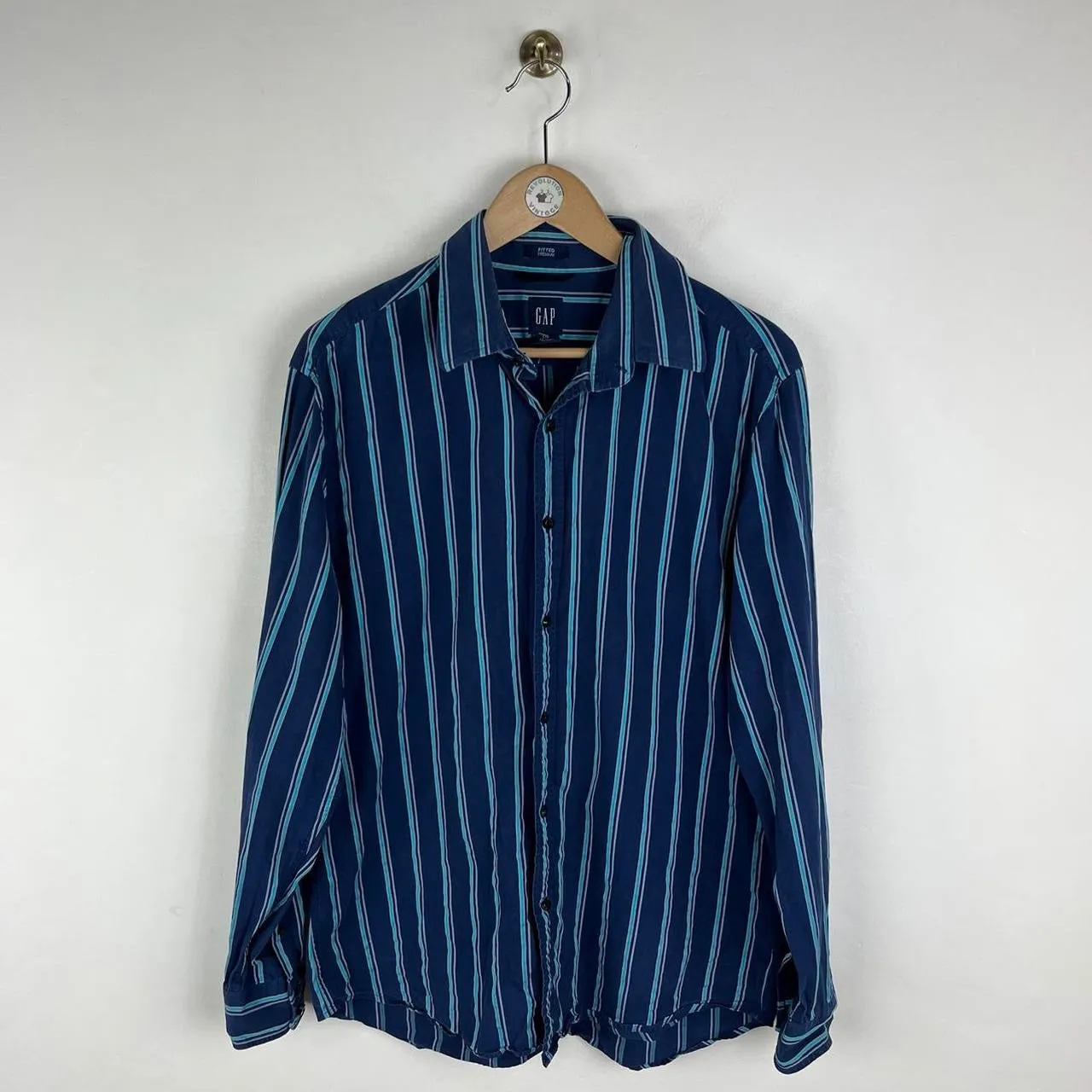 Vintage GAP Striped Shirt (Large)