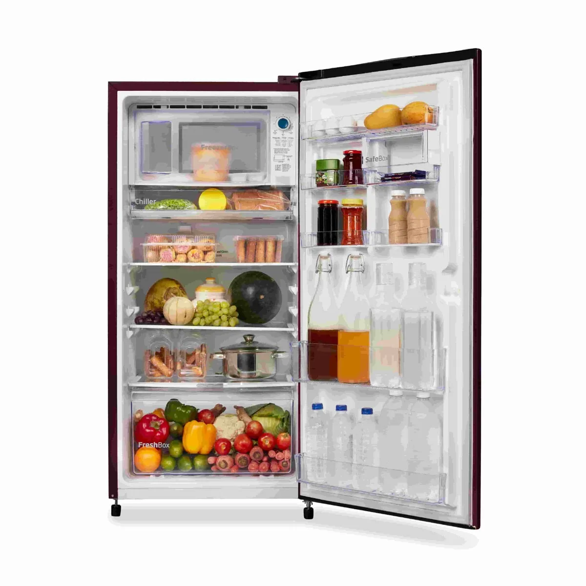 Voltas Beko 185 L, 3 Star, Single Door DC Refrigerator (Fairy Flower Purple)