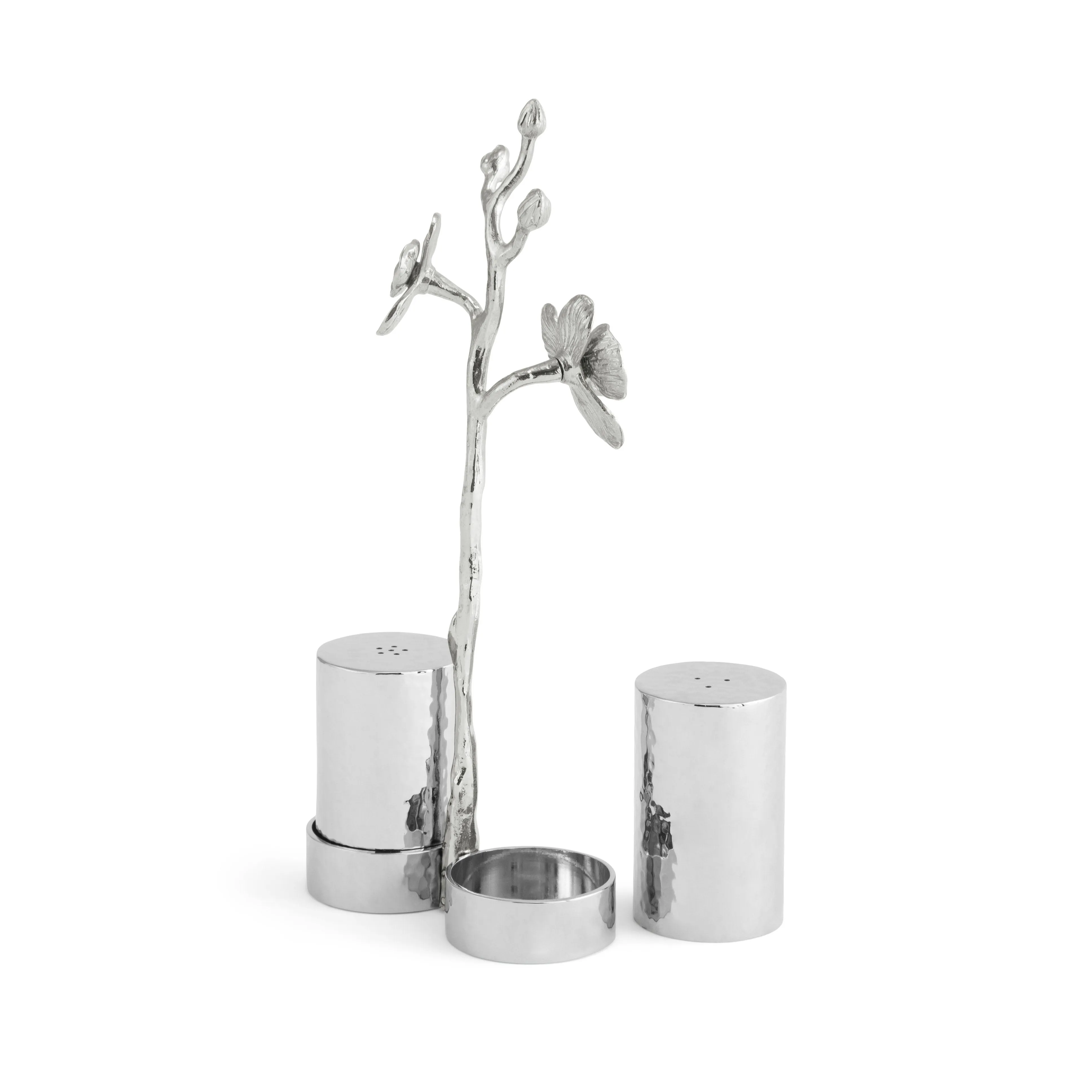 White Orchid Salt & Pepper Set